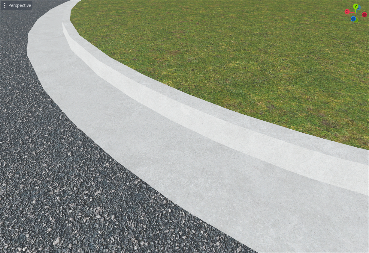 standard barrier curbs