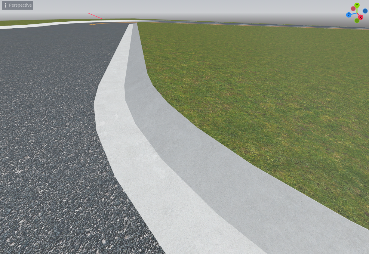 rolled curbs