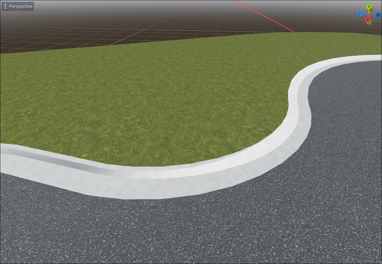 curb transition