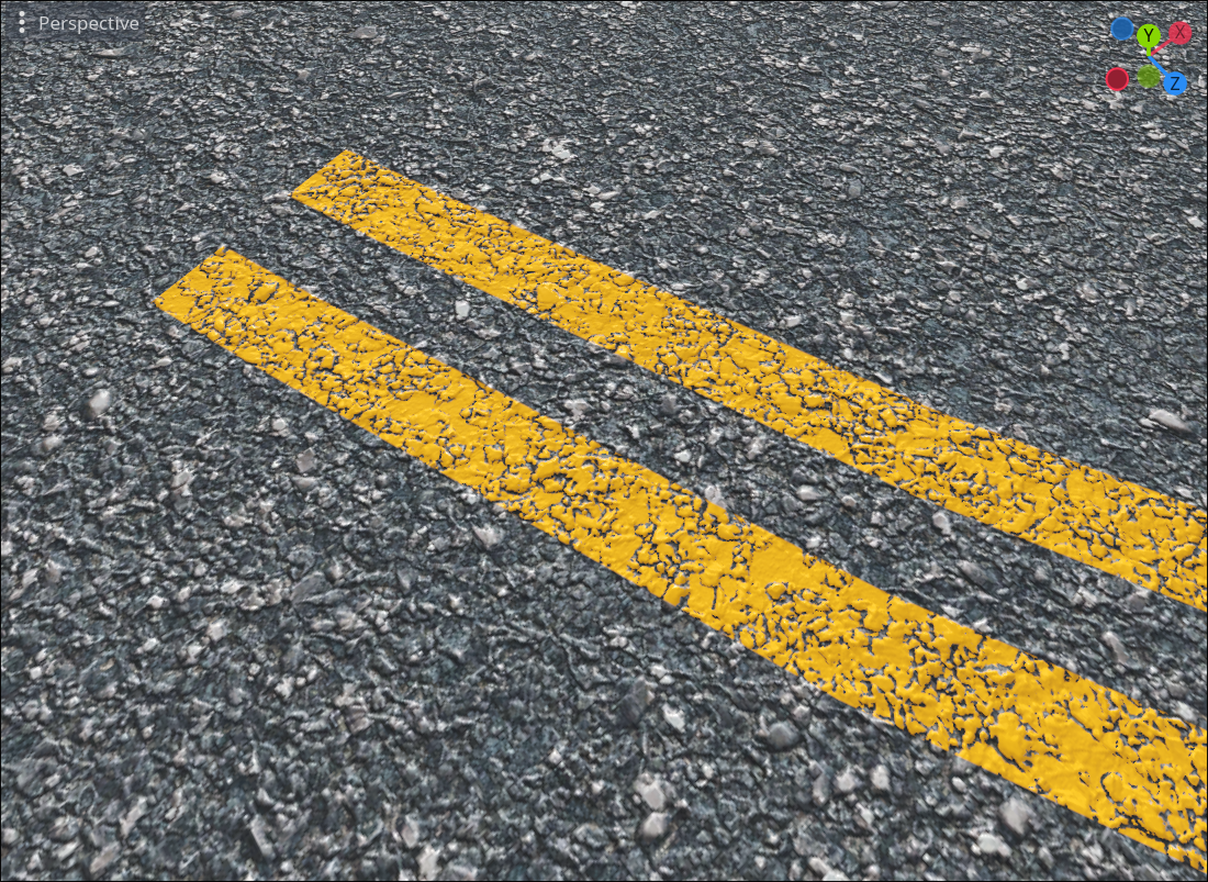 road texture up close