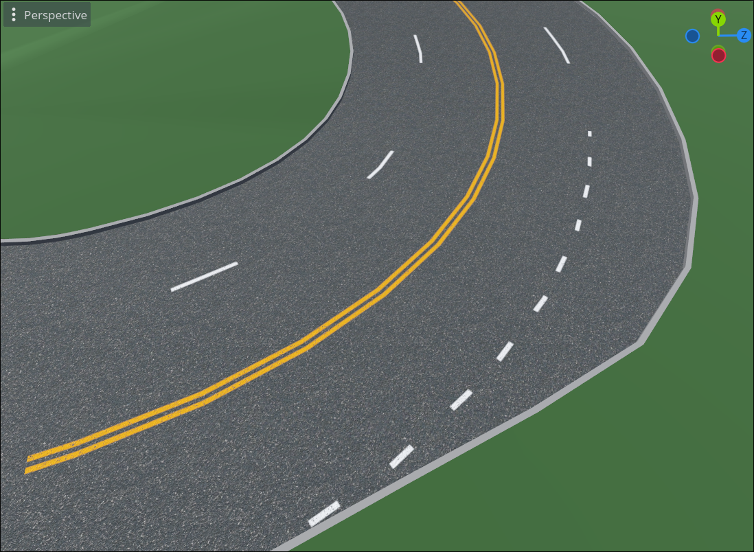 road lines example 3